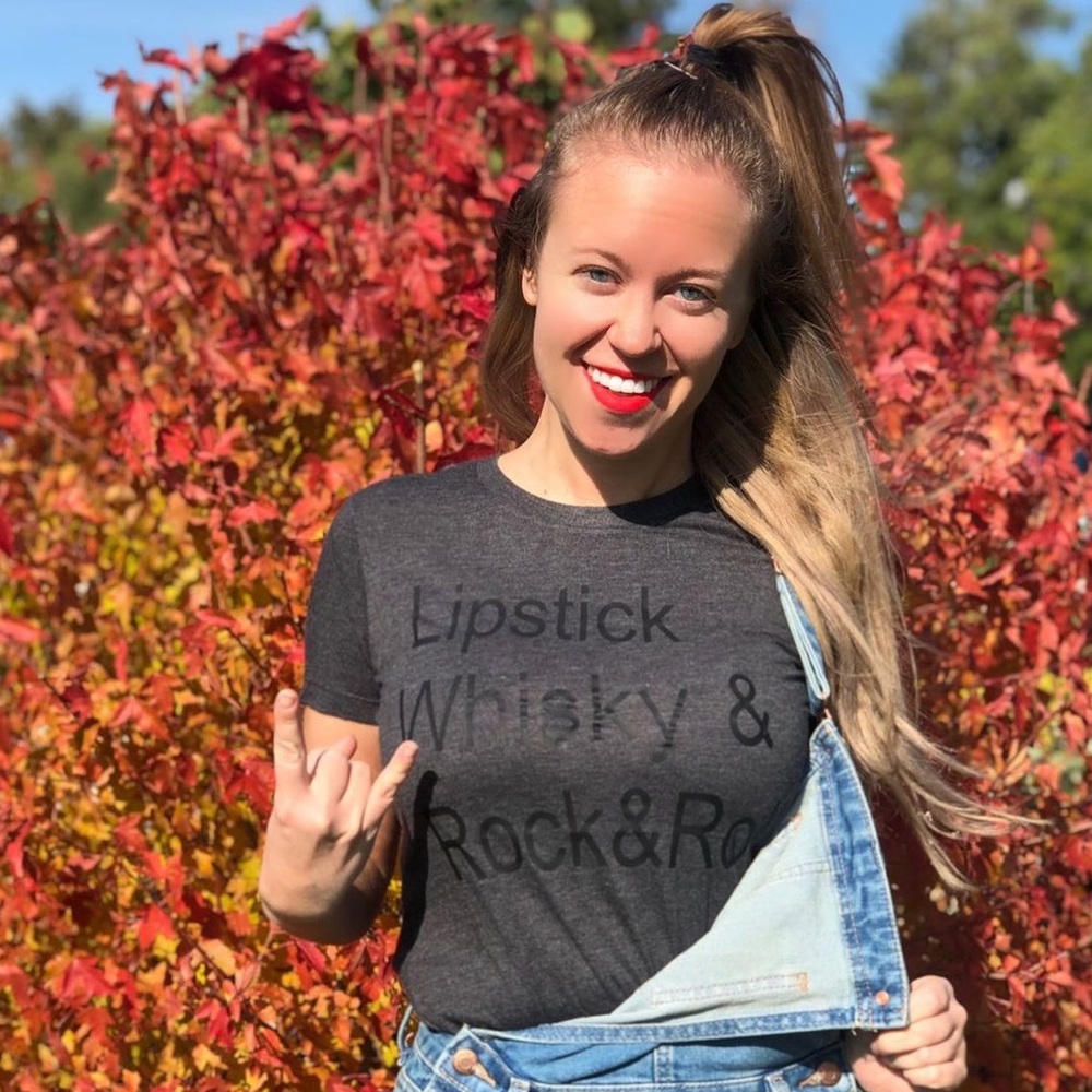 Dark grey Whiskey T shirt